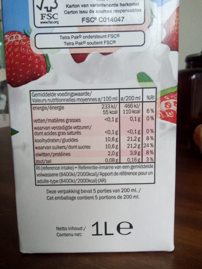 Een voedingsetiket lezen, zo doe je dat 1