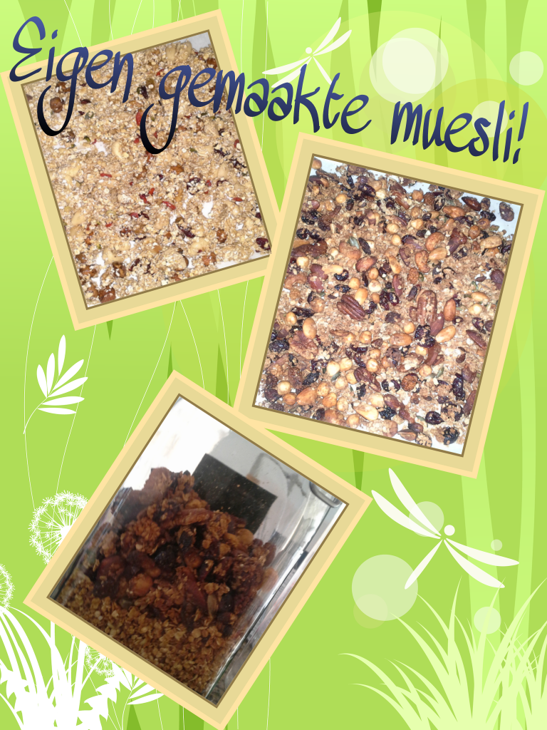Eigen gemaakte muesli