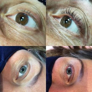 Wimperlift resultaat Helmond Beautyfarm LaSarel