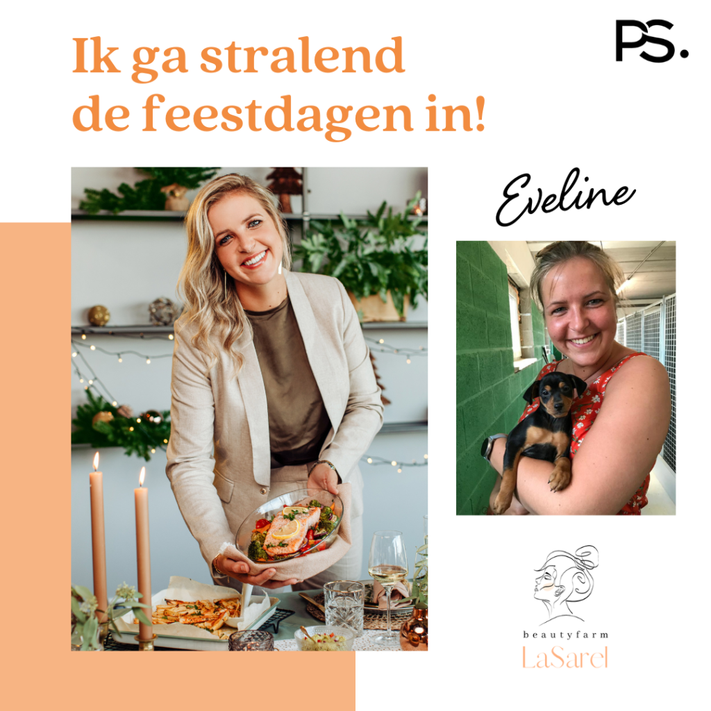 Ik ga stralend de feestdagen in