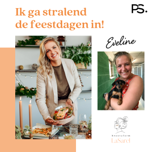Ik ga stralend de feestdagen in